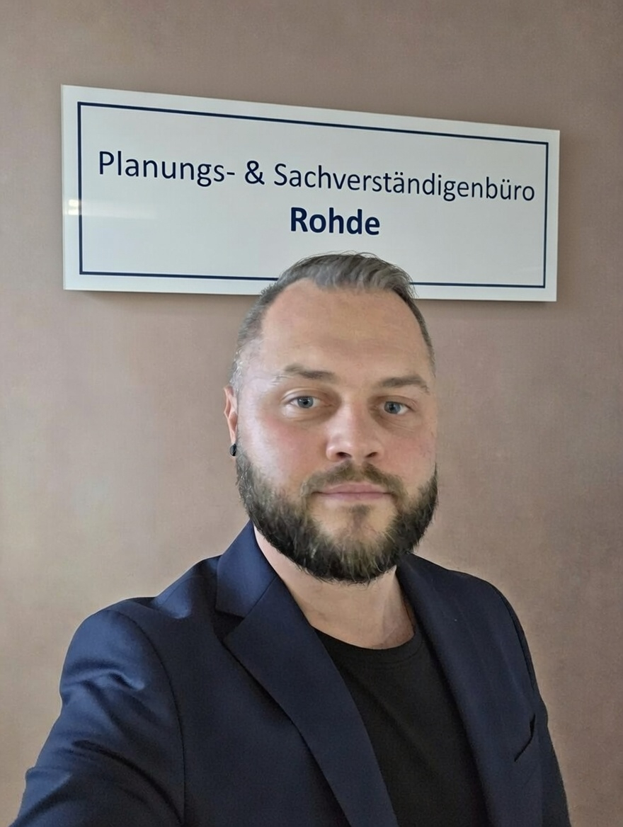 Porträt des Inhabers – Planungs- & Sachverständigenbüro Rohde